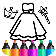 Bini Game Drawing for kids app