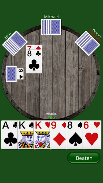 Скачать взломанную Durak Online Cards Game  [МОД Бесконечные монеты] — полная версия apk на Андроид screen 3