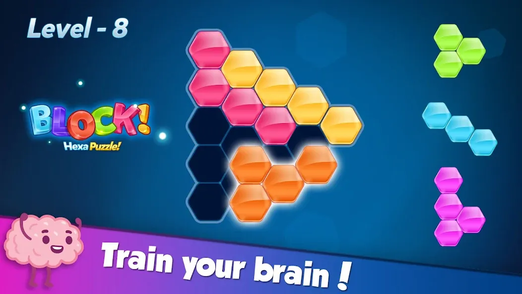 Взломанная Block! Hexa Puzzle™  [МОД Меню] — стабильная версия apk на Андроид screen 1