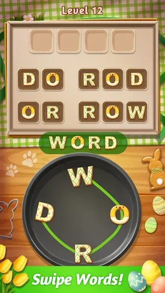 Взлом Word Cookies! ®  [МОД Бесконечные деньги] — полная версия apk на Андроид screen 2