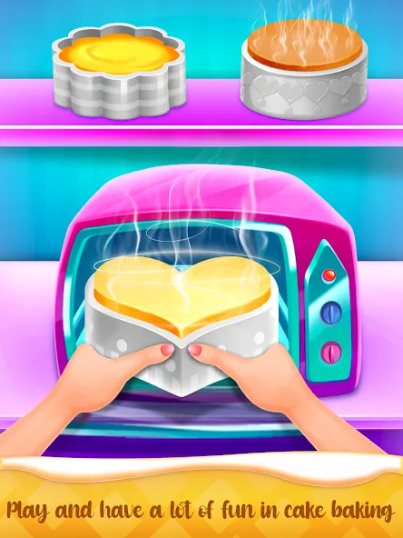 Скачать взломанную Cake Maker Cooking Cake Games (Кейк Мейкер кулинарные игры на приготовление тортов)  [МОД Бесконечные монеты] — стабильная версия apk на Андроид screen 5