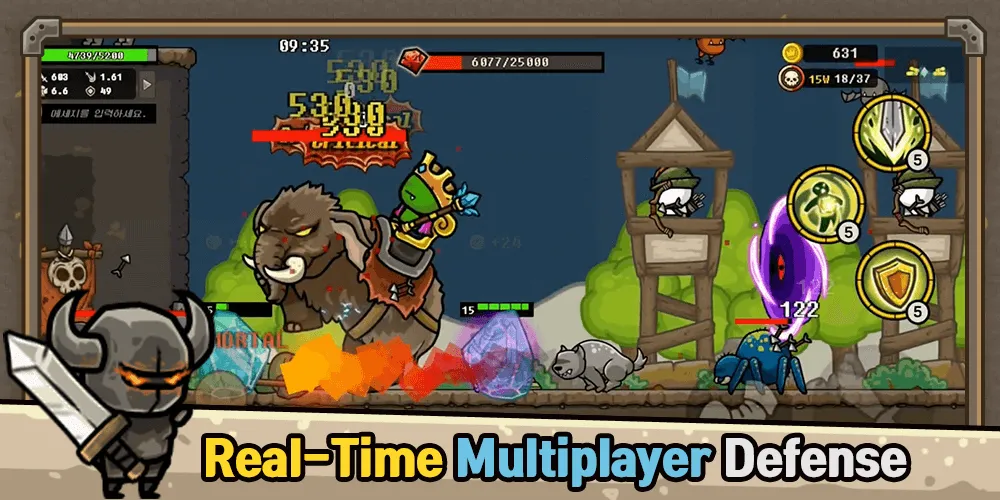 Скачать взломанную Castle Defense Online  [МОД Unlimited Money] — стабильная версия apk на Андроид screen 1