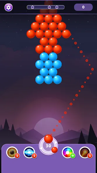 Скачать взлом Bubble Shooter Rainbow  [МОД Меню] — стабильная версия apk на Андроид screen 3