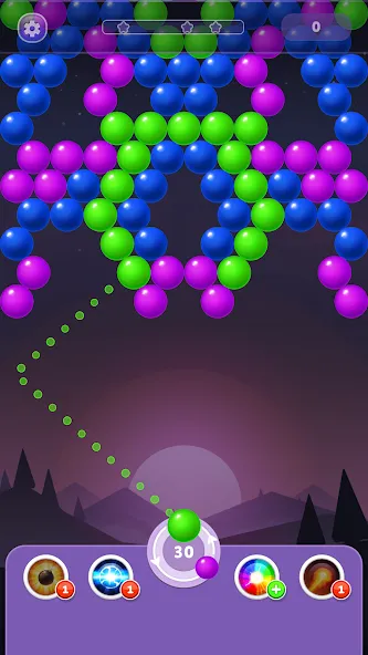 Скачать взлом Bubble Shooter Rainbow  [МОД Меню] — стабильная версия apk на Андроид screen 4