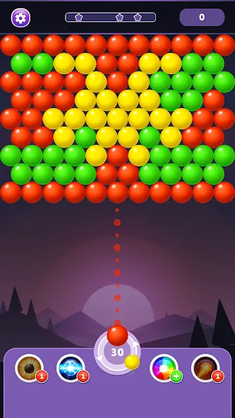 Скачать взлом Bubble Shooter Rainbow  [МОД Меню] — стабильная версия apk на Андроид screen 5