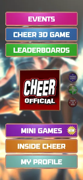 Скачать взломанную CHEER Official 3D (ЧИР Официальный 3D)  [МОД Mega Pack] — стабильная версия apk на Андроид screen 5