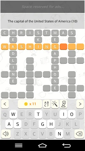 Взлом CrossWords 10 (Кроссворды 10)  [МОД Menu] — стабильная версия apk на Андроид screen 3