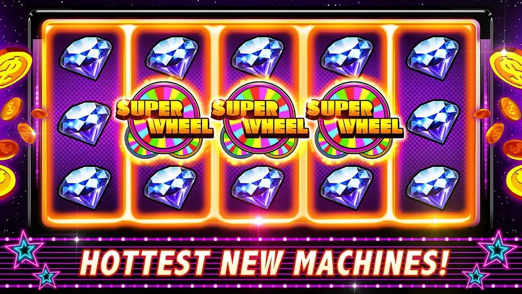 Скачать взлом Super Win Slots — Vintage Slot (упер Вин Слотс)  [МОД Бесконечные монеты] — последняя версия apk на Андроид screen 2