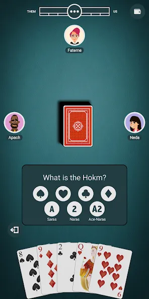 Скачать взломанную Hokm+  [МОД Меню] — полная версия apk на Андроид screen 2