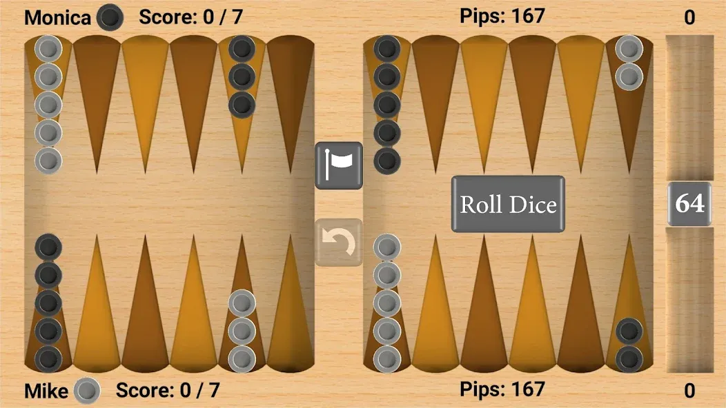 Скачать взломанную Bluetooth Backgammon  [МОД Много монет] — последняя версия apk на Андроид screen 2