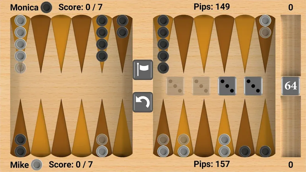 Скачать взломанную Bluetooth Backgammon  [МОД Много монет] — последняя версия apk на Андроид screen 3