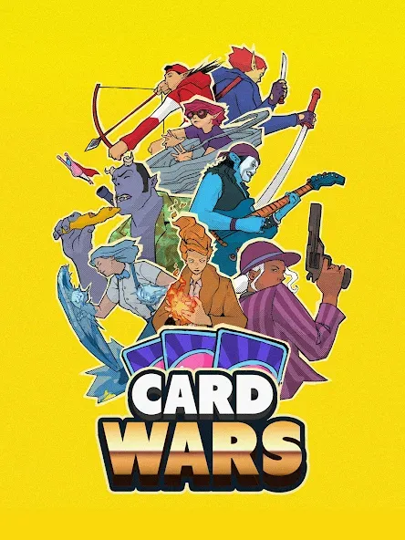 Скачать взломанную Card Wars: Battle Royale CCG (Локдаун Броул)  [МОД Mega Pack] — полная версия apk на Андроид screen 2