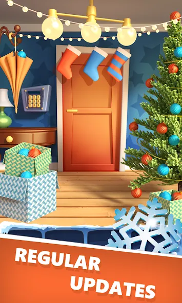 Взломанная Open 100 Doors — Christmas!  [МОД Много денег] — полная версия apk на Андроид screen 5