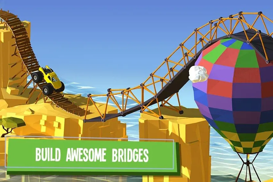 Скачать взломанную Build a Bridge!  [МОД Menu] — полная версия apk на Андроид screen 2