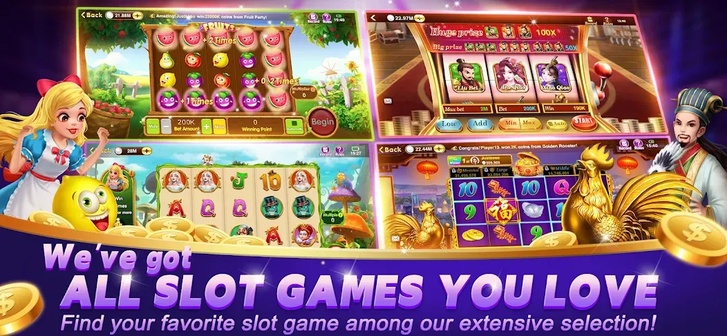 Взлом Happy Poker Slots (Хэппи Покер Слоты)  [МОД Все открыто] — последняя версия apk на Андроид screen 2