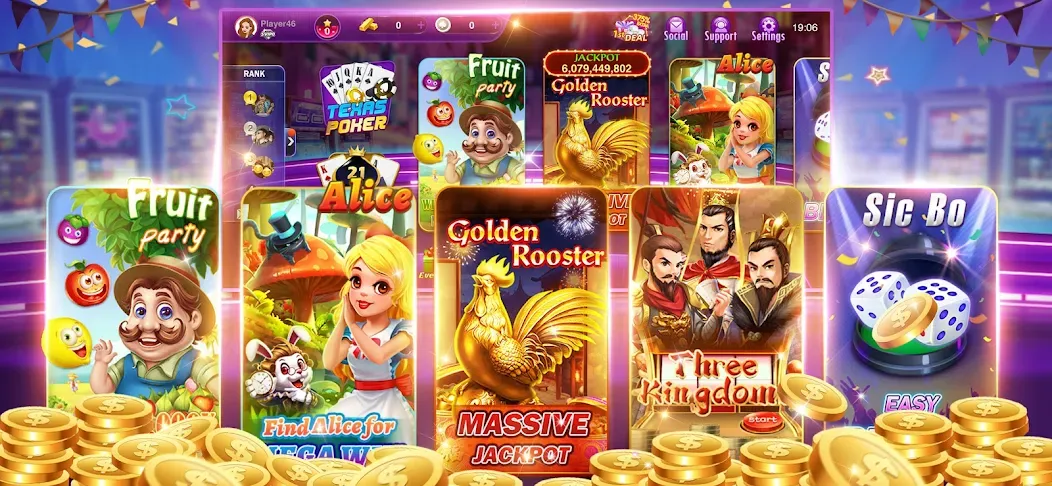 Взлом Happy Poker Slots (Хэппи Покер Слоты)  [МОД Все открыто] — последняя версия apk на Андроид screen 3