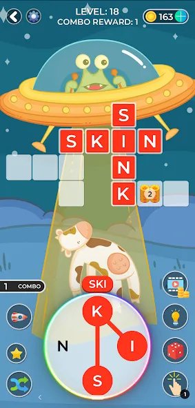 Скачать взлом Word Game. Crossword Search Pu  [МОД Unlocked] — полная версия apk на Андроид screen 3