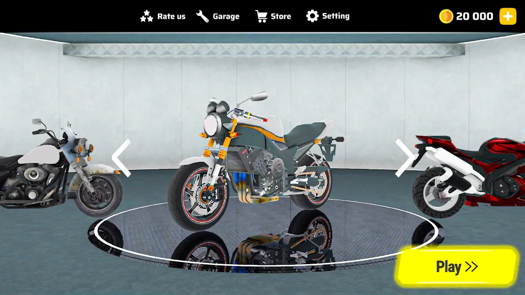 Взломанная Moto Bike Race 3D Motorcycles  [МОД Все открыто] — стабильная версия apk на Андроид screen 5