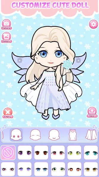 Скачать взломанную Magic Princess: Dress Up Doll (Меджик Принцесс)  [МОД Unlocked] — полная версия apk на Андроид screen 4