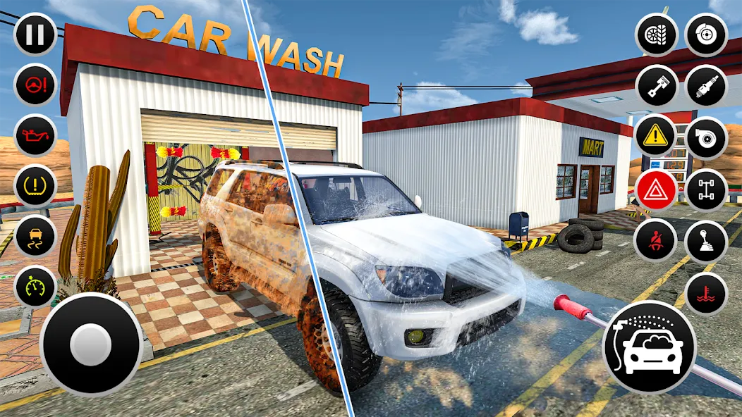 Скачать взлом Gas Station Simulator Games  [МОД Mega Pack] — стабильная версия apk на Андроид screen 4