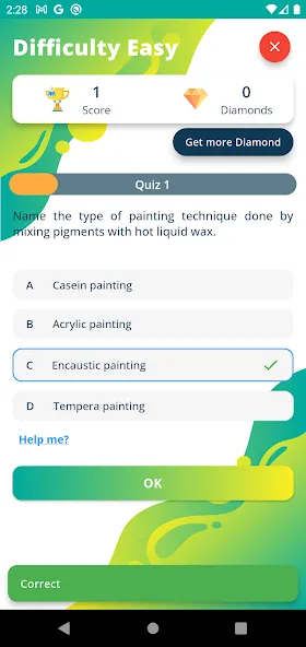 Взломанная Ultimate Art Quiz (Ультимативная Викторина по искусству)  [МОД Много монет] — стабильная версия apk на Андроид screen 4