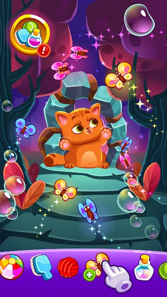 Скачать взломанную Bubbu Jewels — Merge Puzzle (Буббу Джуэлс)  [МОД Unlocked] — стабильная версия apk на Андроид screen 3