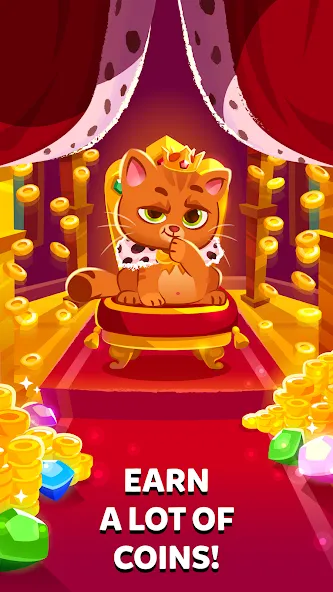 Скачать взломанную Bubbu Jewels — Merge Puzzle (Буббу Джуэлс)  [МОД Unlocked] — стабильная версия apk на Андроид screen 5