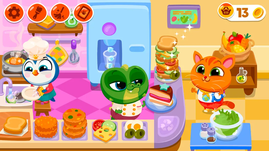 Скачать взломанную Bubbu School — My Virtual Pets (Буббу Скул)  [МОД Menu] — стабильная версия apk на Андроид screen 2