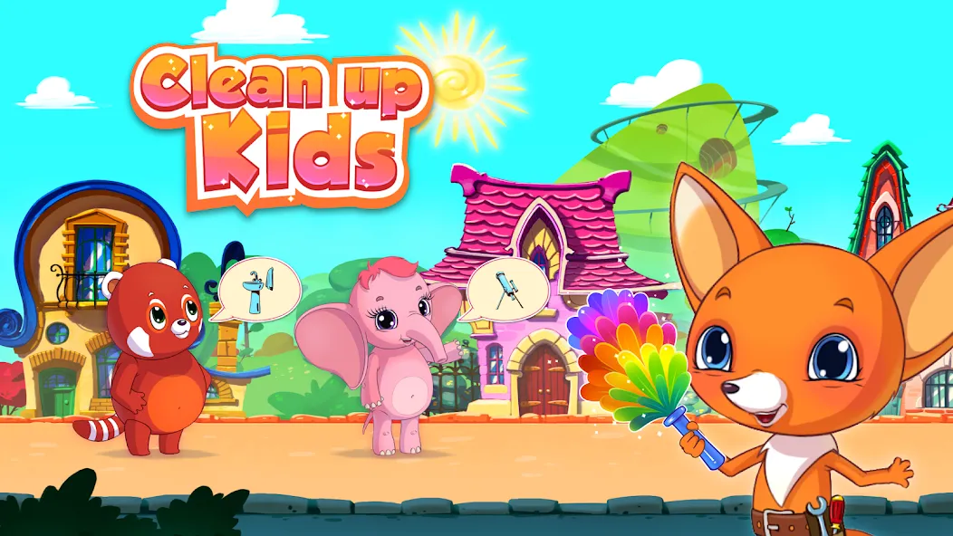 Скачать взлом Clean Up Kids  [МОД Все открыто] — полная версия apk на Андроид screen 5