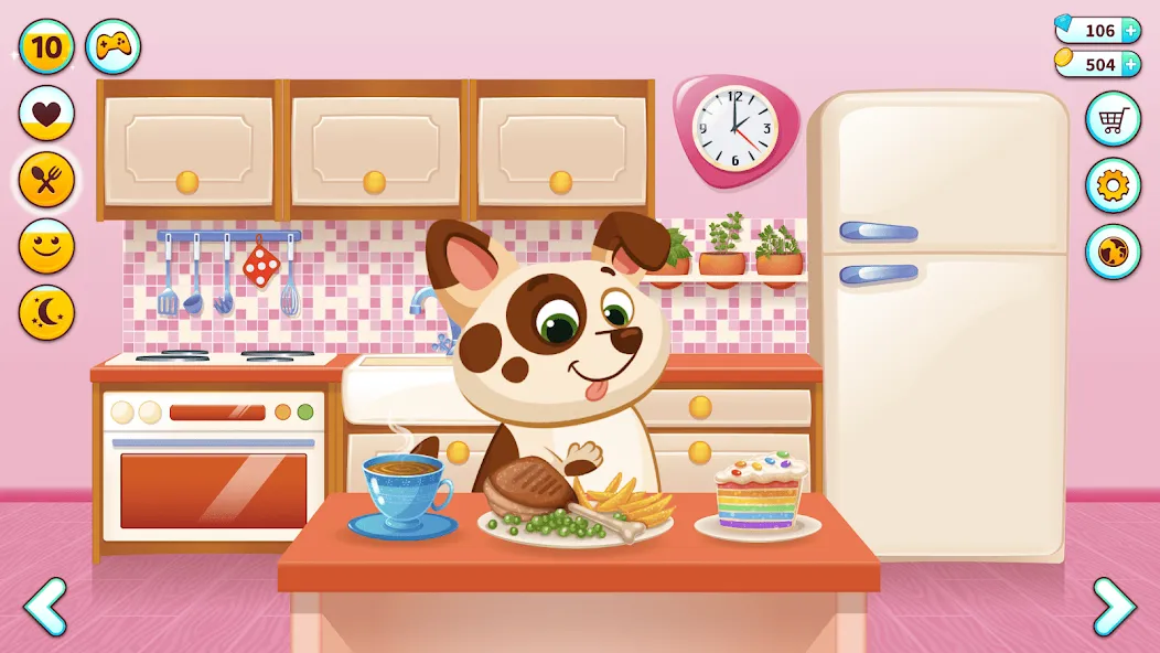 Взлом Duddu — My Virtual Pet Dog  [МОД Menu] — полная версия apk на Андроид screen 3