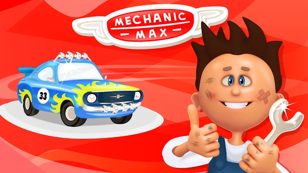 Скачать взломанную Mechanic Max — Kids Game  [МОД Бесконечные монеты] — стабильная версия apk на Андроид screen 1