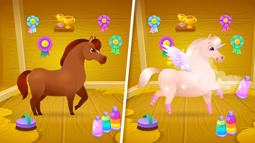 Взломанная Pixie the Pony — Virtual Pet (Пикси зе Пони)  [МОД Бесконечные монеты] — стабильная версия apk на Андроид screen 3