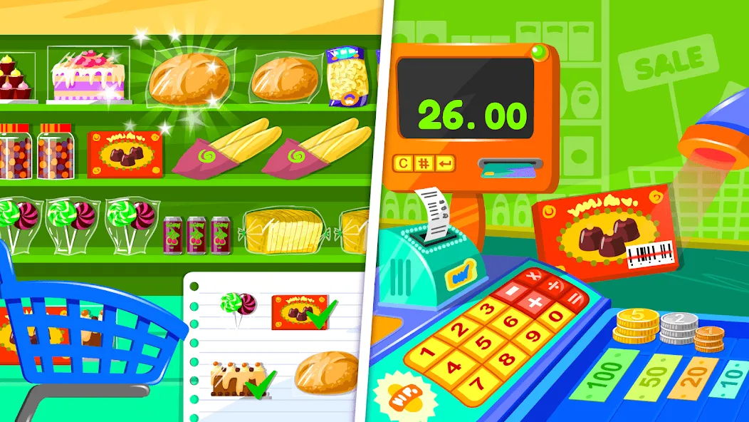 Скачать взломанную Supermarket Game 2  [МОД Все открыто] — последняя версия apk на Андроид screen 2