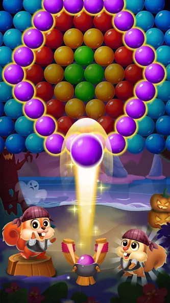 Скачать взломанную Bubble Shooter Rescue (Бабл Шутер Рескью)  [МОД Все открыто] — стабильная версия apk на Андроид screen 3