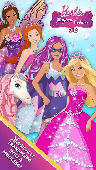 Взлом Barbie Magical Fashion  [МОД Menu] — полная версия apk на Андроид screen 1