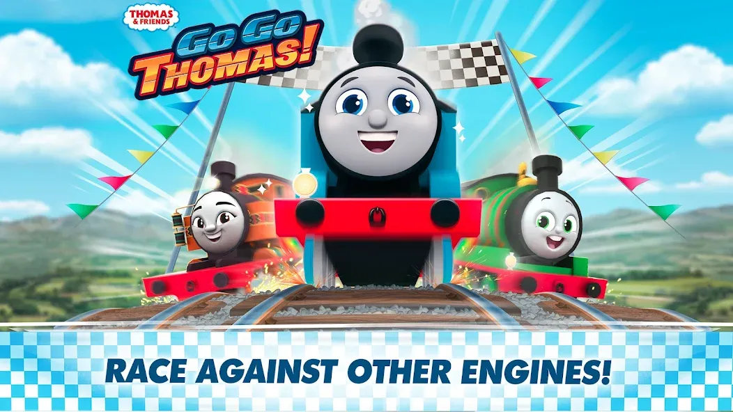 Скачать взлом Thomas & Friends: Go Go Thomas (Томак)  [МОД Бесконечные монеты] — последняя версия apk на Андроид screen 1