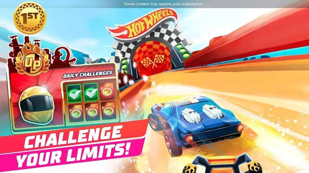 Взломанная Hot Wheels Unlimited (Хот Вилс Анлимитед)  [МОД Menu] — последняя версия apk на Андроид screen 1