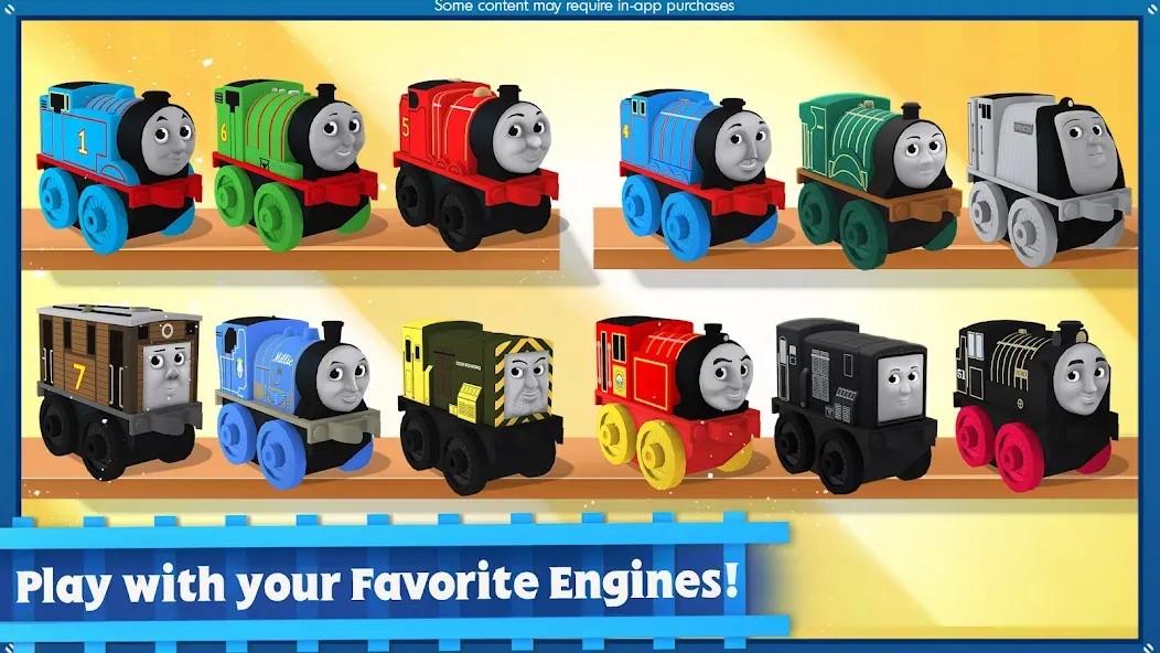 Взломанная Thomas & Friends Minis (Томас)  [МОД Unlocked] — полная версия apk на Андроид screen 3