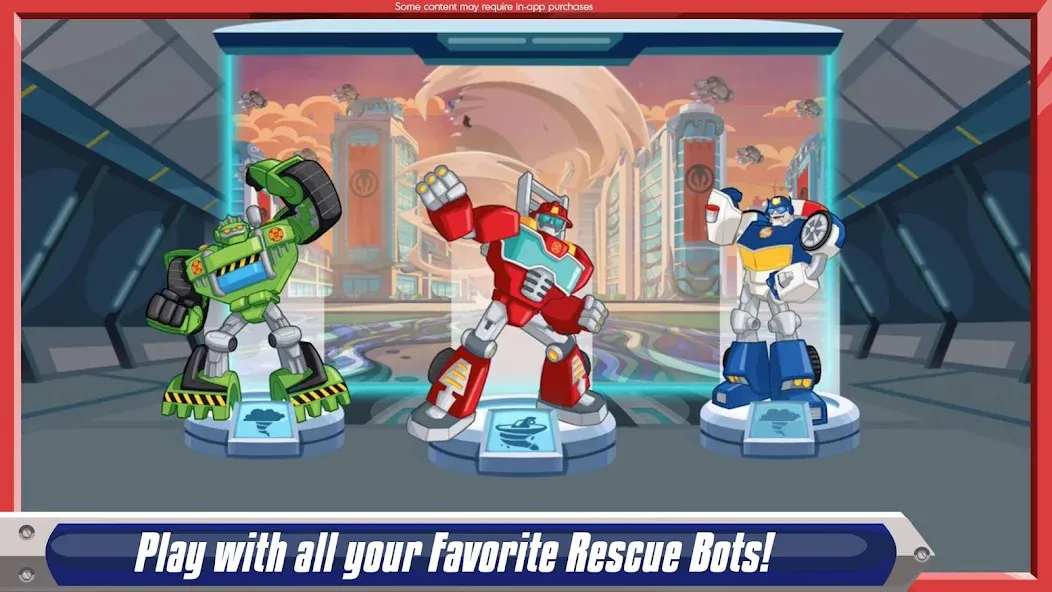 Взломанная Transformers Rescue Bots: Dash (Трансформеры Боты спасатели)  [МОД Unlimited Money] — стабильная версия apk на Андроид screen 1