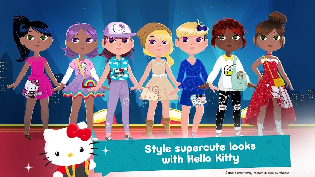 Скачать взлом Hello Kitty Fashion Star  [МОД Бесконечные деньги] — последняя версия apk на Андроид screen 1