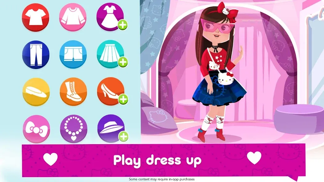 Скачать взлом Hello Kitty Fashion Star  [МОД Бесконечные деньги] — последняя версия apk на Андроид screen 2