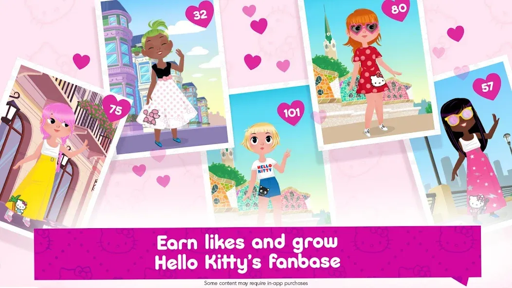 Скачать взлом Hello Kitty Fashion Star  [МОД Бесконечные деньги] — последняя версия apk на Андроид screen 3