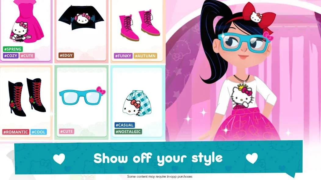 Скачать взлом Hello Kitty Fashion Star  [МОД Бесконечные деньги] — последняя версия apk на Андроид screen 5