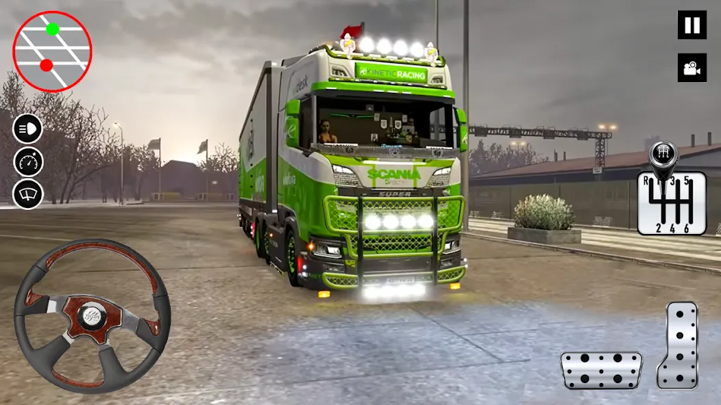 Скачать взломанную World Truck Grand Transport 3D  [МОД Mega Pack] — стабильная версия apk на Андроид screen 1