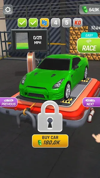 Взлом Dyno Racing (Дино Рейсинг)  [МОД Все открыто] — стабильная версия apk на Андроид screen 5