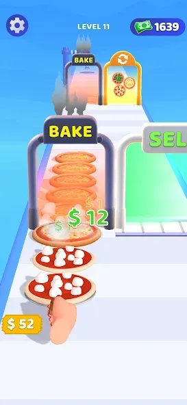 Взлом I Want Pizza (Я хочу пиццу)  [МОД Много монет] — последняя версия apk на Андроид screen 1