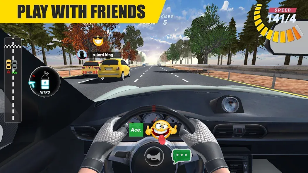 Скачать взлом Racing Online:Car Driving Game  [МОД Unlimited Money] — стабильная версия apk на Андроид screen 2