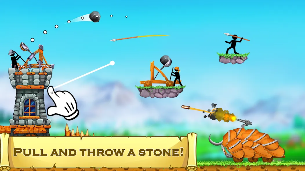 Скачать взлом The Catapult 2 : bone masters  [МОД Все открыто] — последняя версия apk на Андроид screen 2