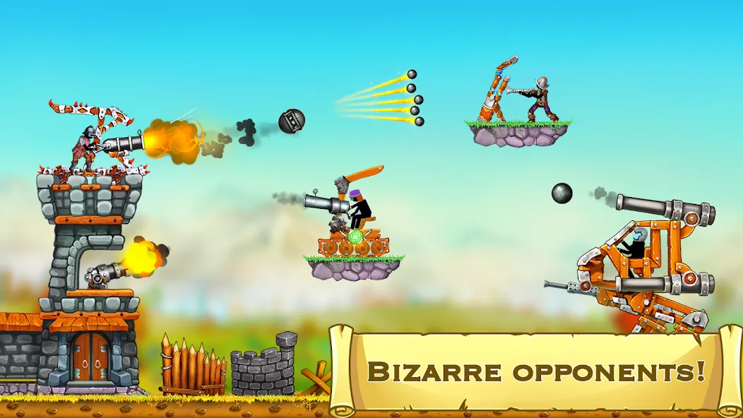 Скачать взлом The Catapult 2 : bone masters  [МОД Все открыто] — последняя версия apk на Андроид screen 3