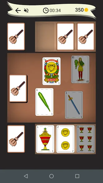 Взлом Broom: card game (Эскоба дель 15)  [МОД Много монет] — последняя версия apk на Андроид screen 3